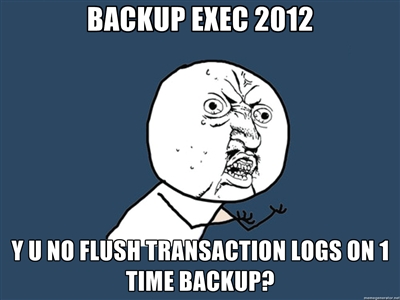 Backup Exec 2012 Exchange Backup